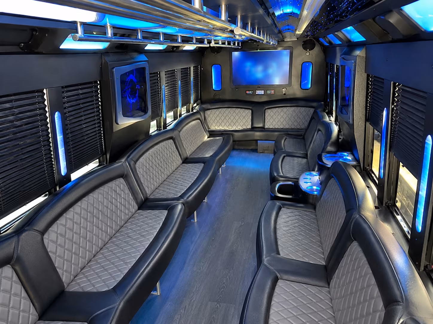 buses for evening receptions and off site convention dinners
