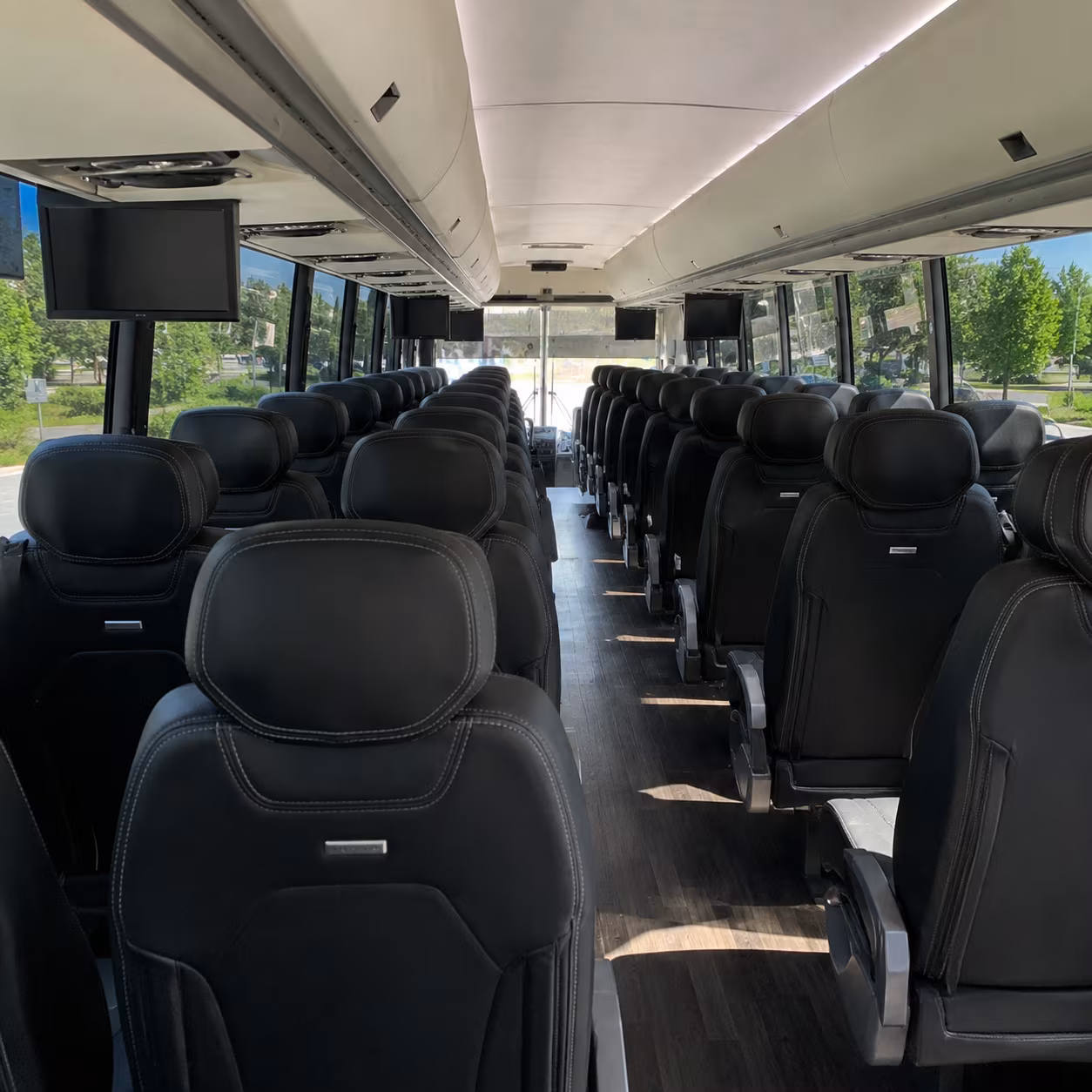 charter buses for university of oklahoma campus events and academic travel