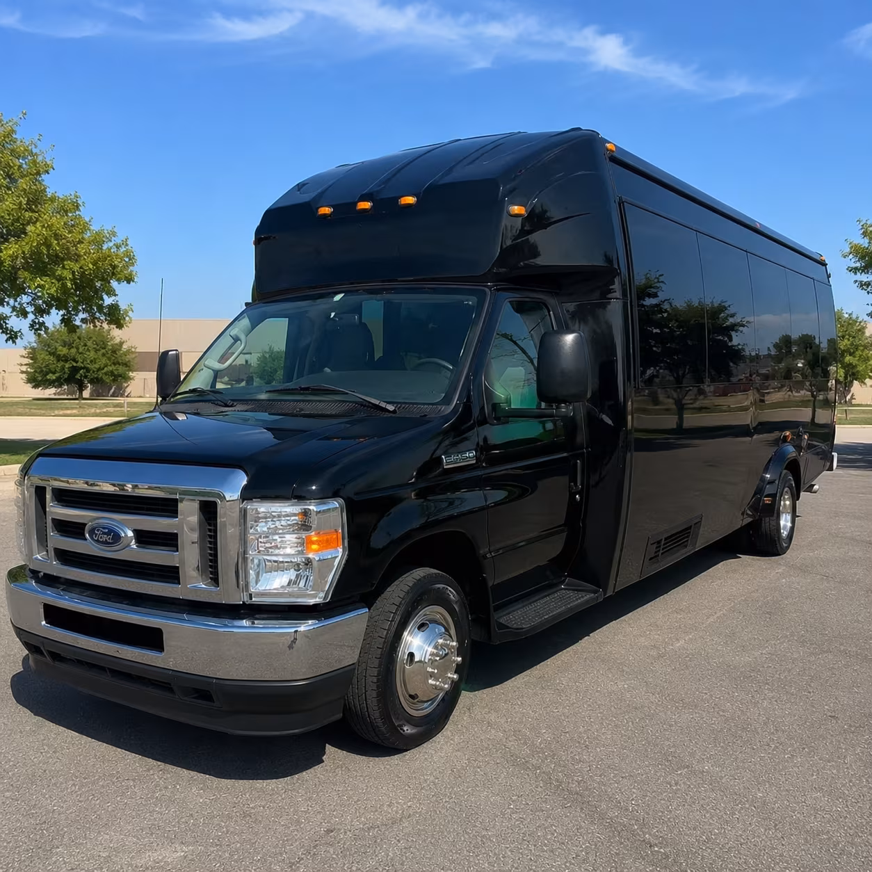 group shuttle buses for norman hotels and conference center transfers to okc