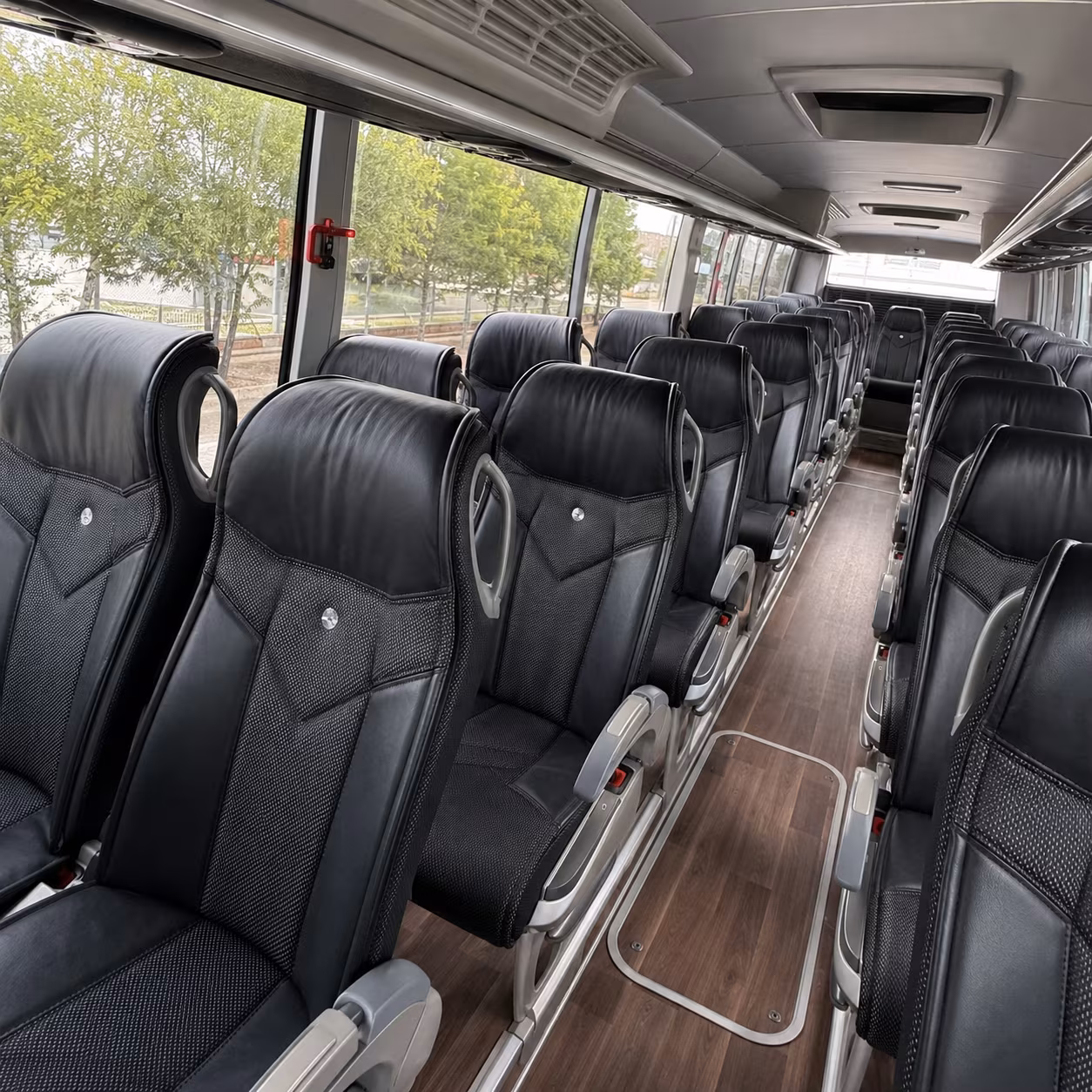 how distance mileage and route complexity affect bus rental rates in norman