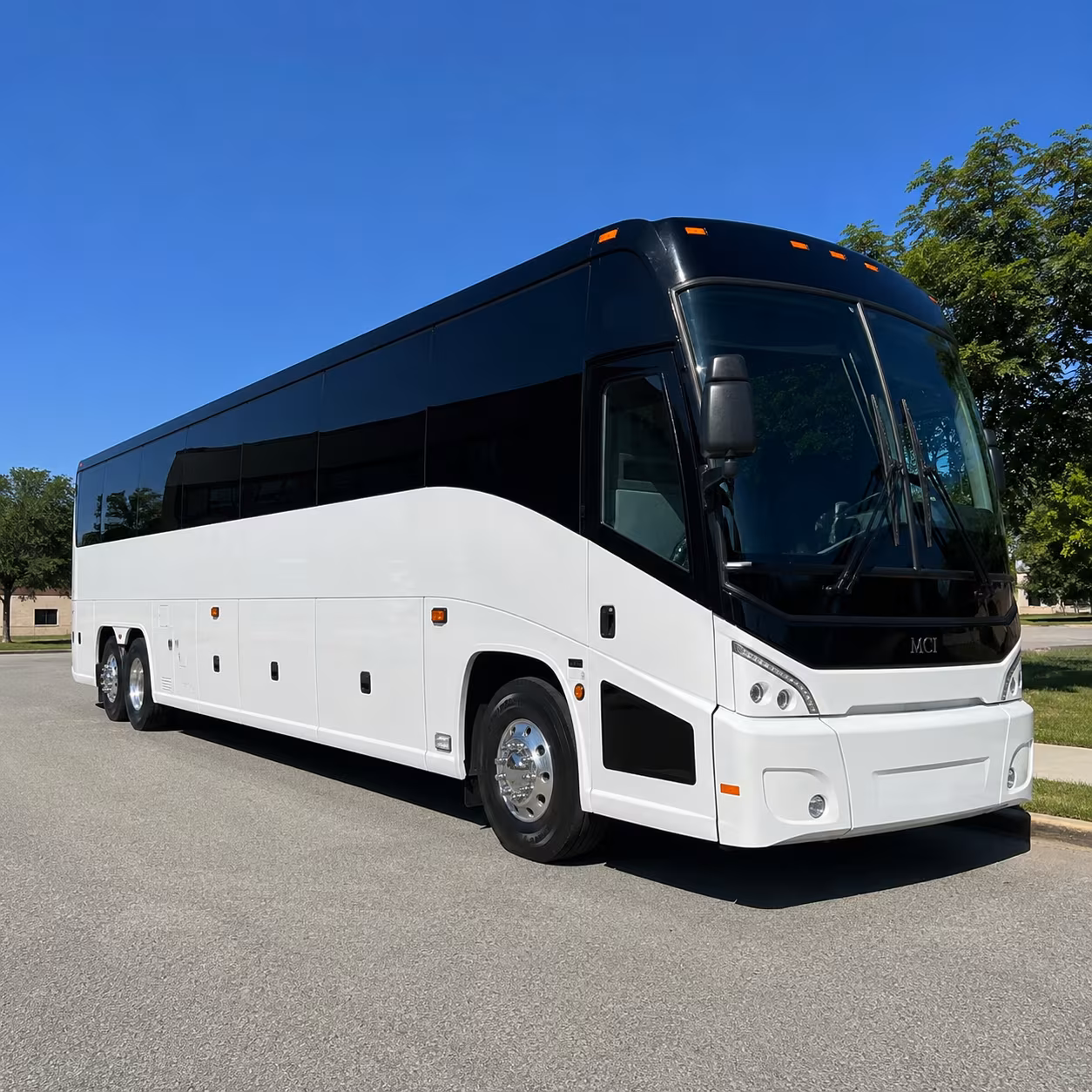 norman 40 passenger charter bus