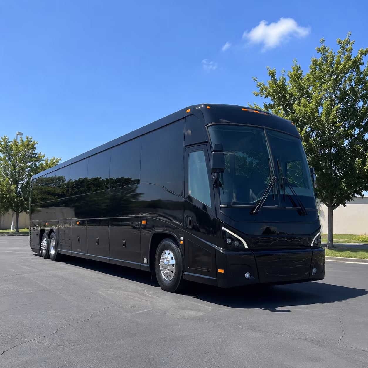 norman 56 passenger charter bus