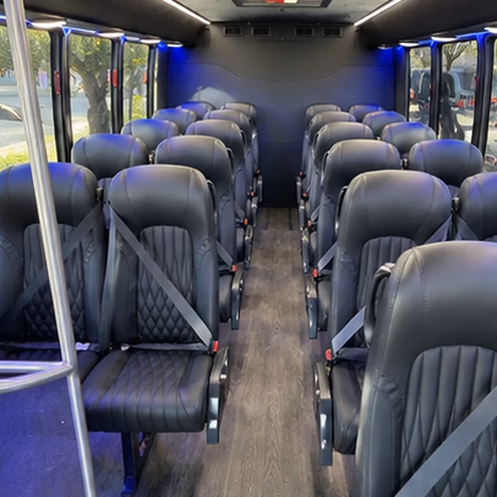 norman concert transportation onboard seating