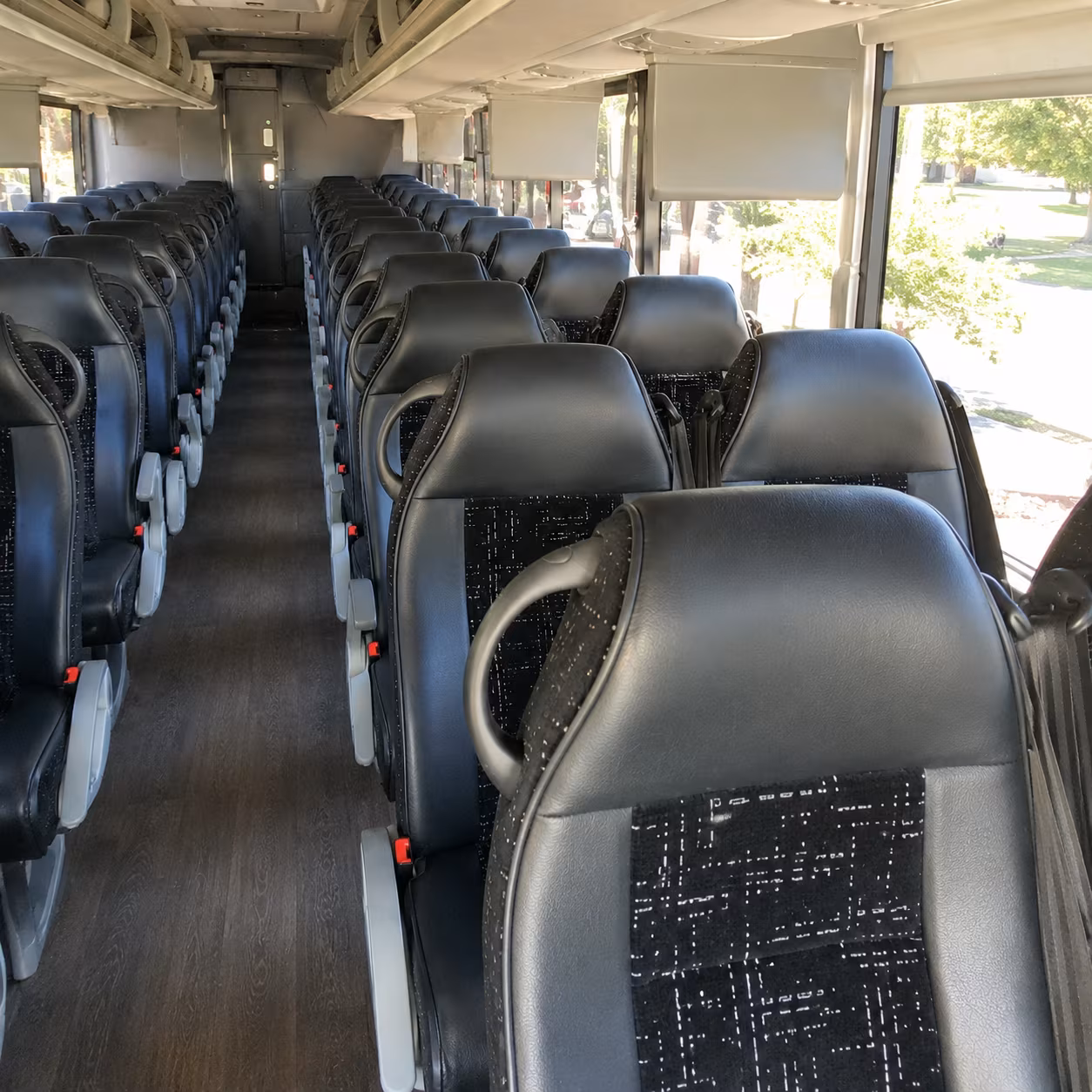 norman government military charter bus rental