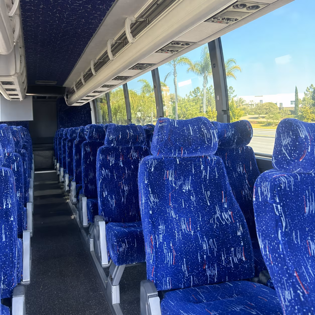 norman long distance charter bus rental