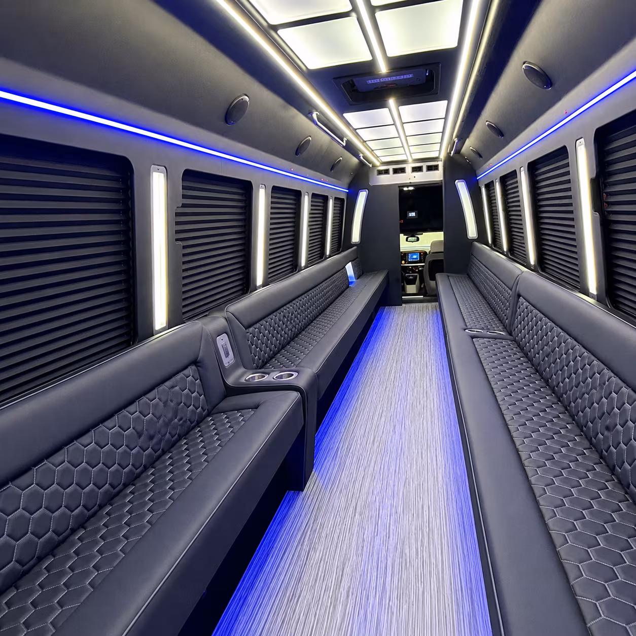 norman party bus interior