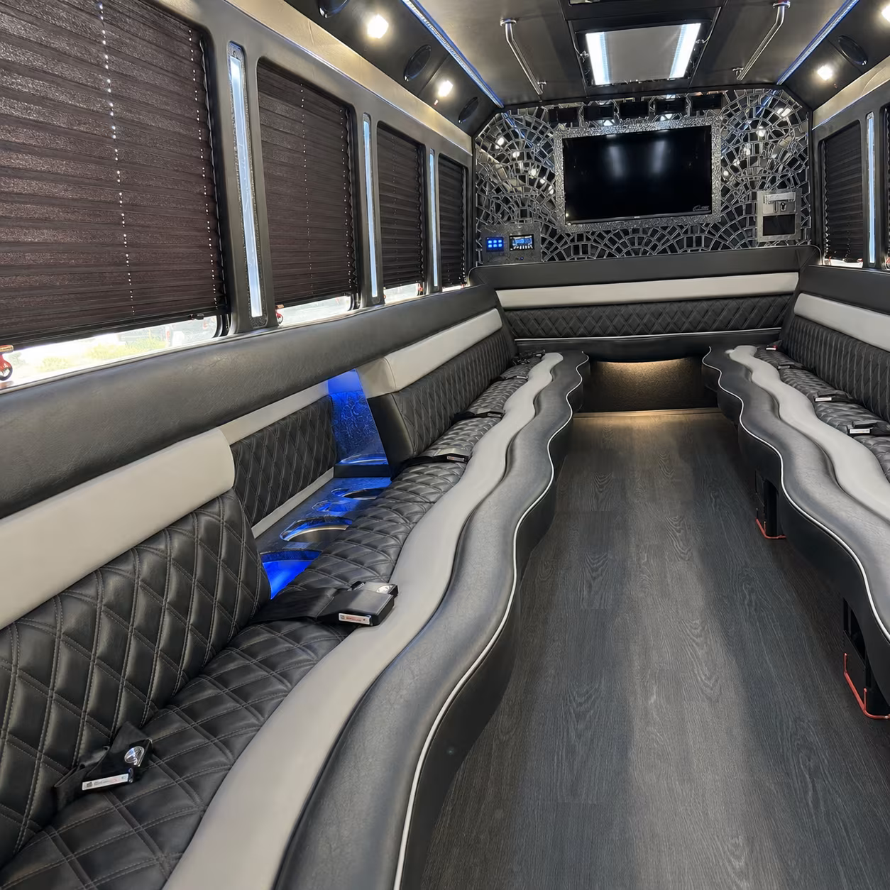 norman quinceanera sweet 16 party bus rental