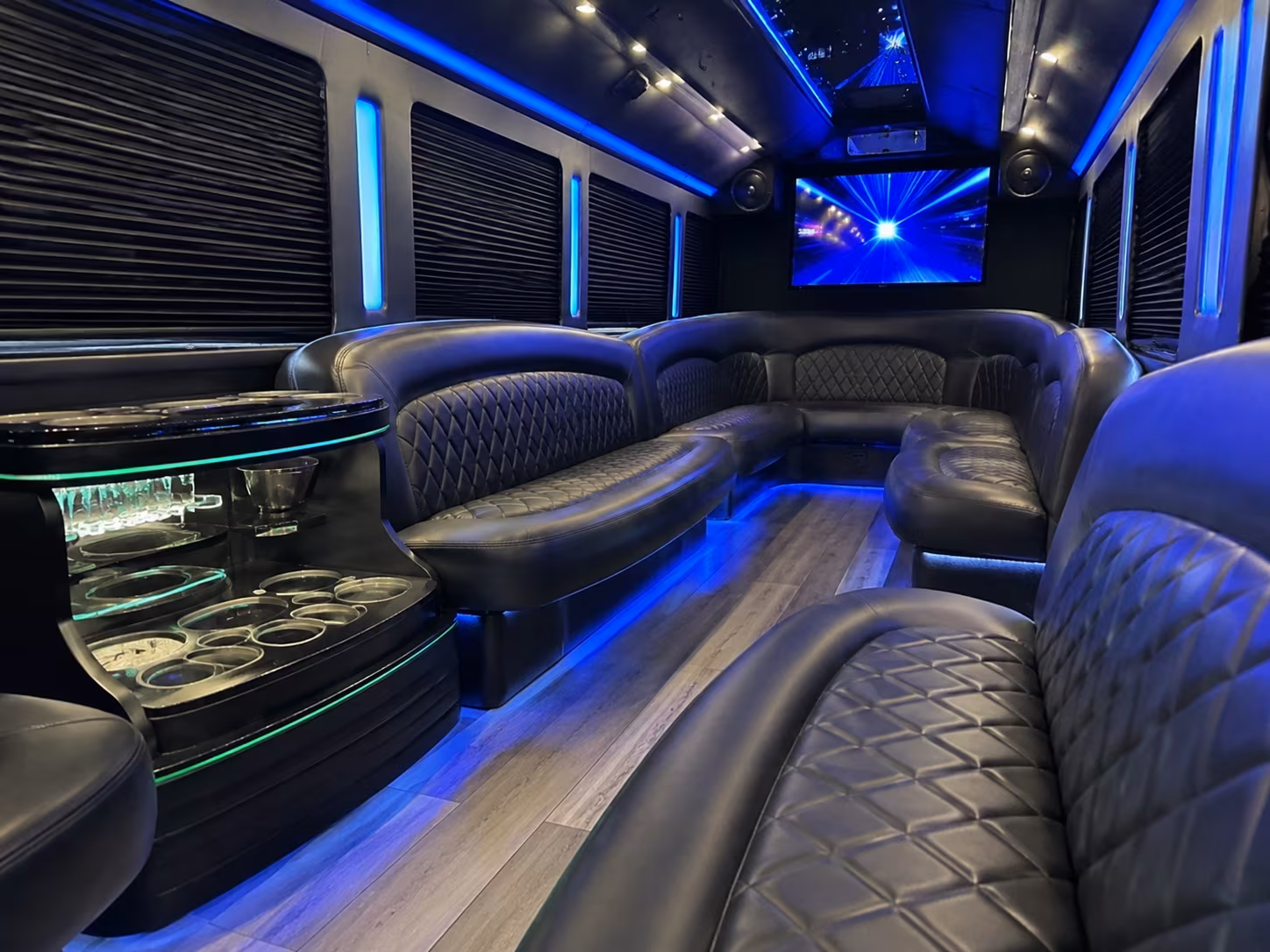 norman sporting event party bus rental