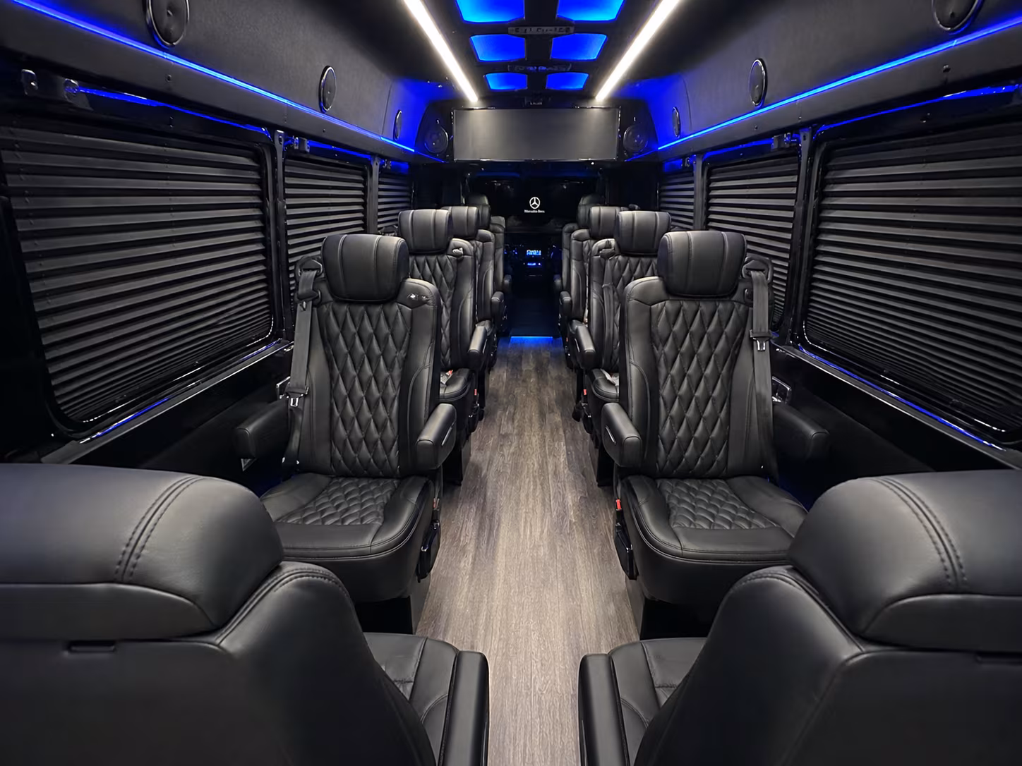 norman sprinter van with driver interior